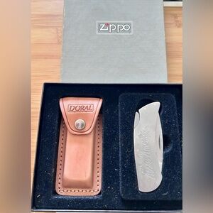 Vintage ZIPPO KNIFE BY CASE DORAL ACROSS AMERICA